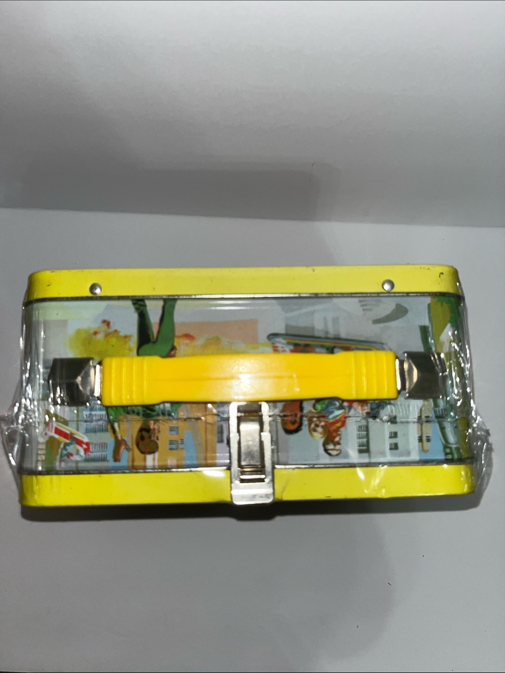 Fireball XL5 Yellow Retro Kids Tin Lunch Box - Picture 5 of 6